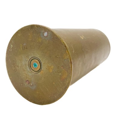 Lot 74 - An aircraft electronic brass starter cartridge.
