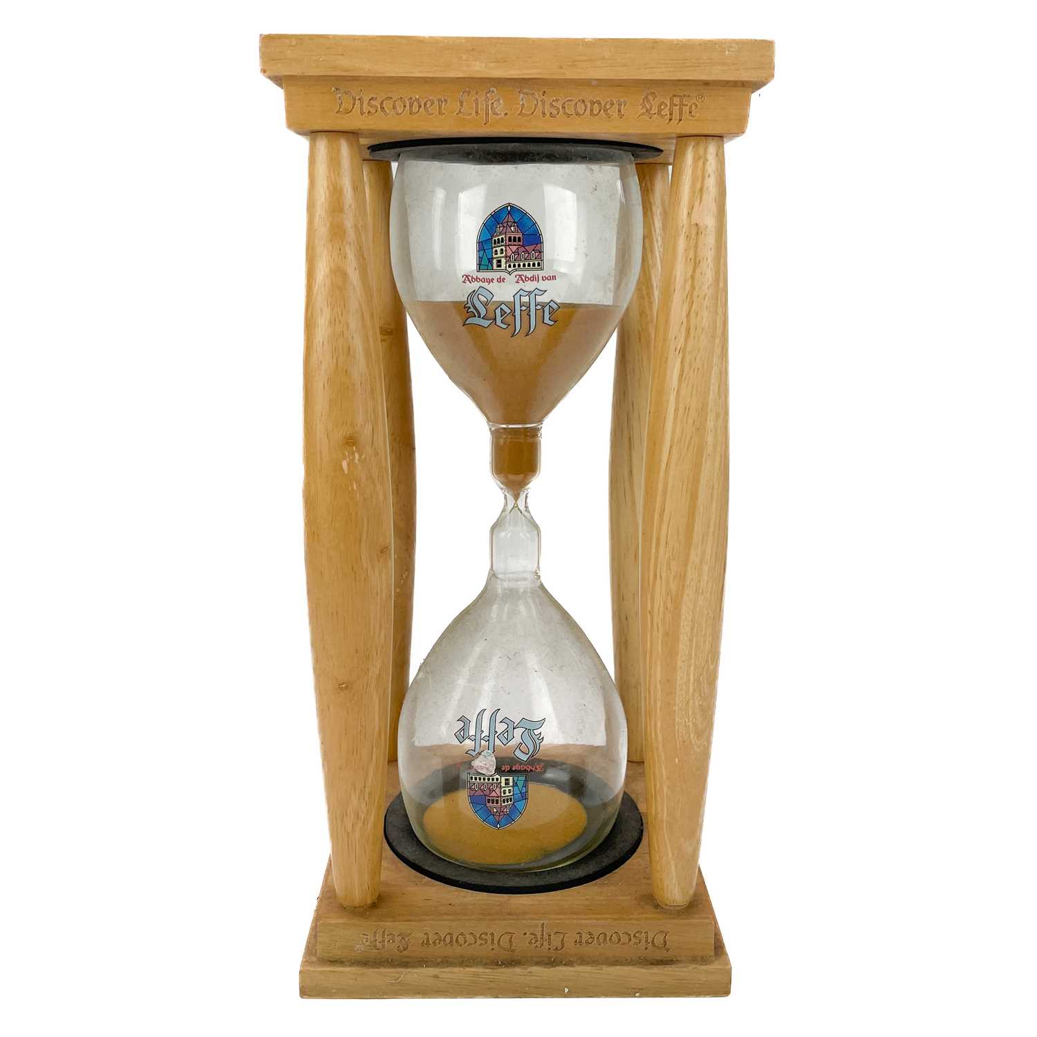 Lot 70 - A Leffe beer sand timer.