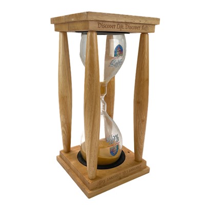 Lot 70 - A Leffe beer sand timer.