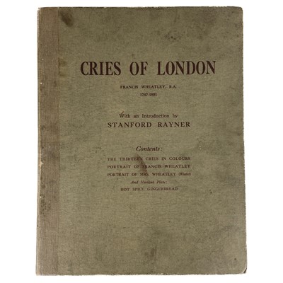 Lot 304 - CRIES OF LONDON By Francis Wheatley RA 1747-1801 (1929)