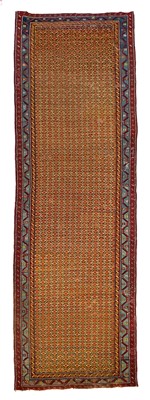 Lot 96 - A Garabagh corridor carpet, circa 1900-1920.