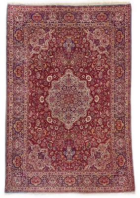 Lot 78 - A Kashmiri carpet, India, circa 1930