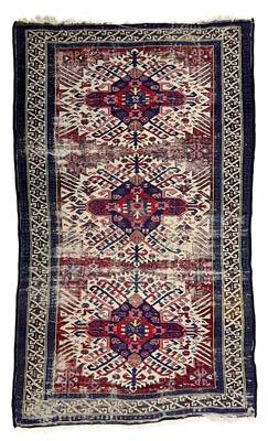 Lot 240 - A Shirvan rug, South Caucasus, circa 1900.