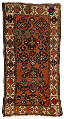 Lot 243 - A Turkoman rug, circa 1900-1920.