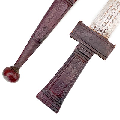 Lot 274 - A Tuareg Takouba type short sword.