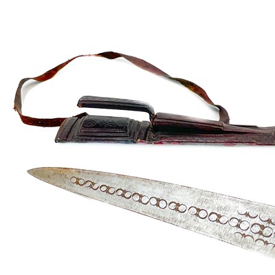 Lot 274 - A Tuareg Takouba type short sword.