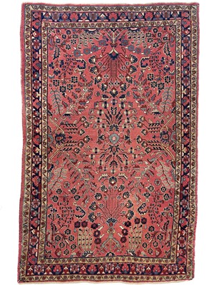 Lot 98 - A Sarough rug, West Persia, circa 1920.