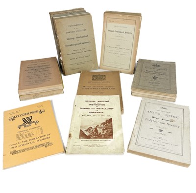 Lot 120 - ‘Transactions of the Cornish Institute of Mining’