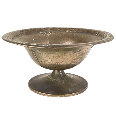 Lot 18 - An early 20th century Danish silver pedestal bowl by Christian F. Heise.