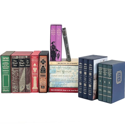 Lot 343 - Pepys Diary Folio Society and other works