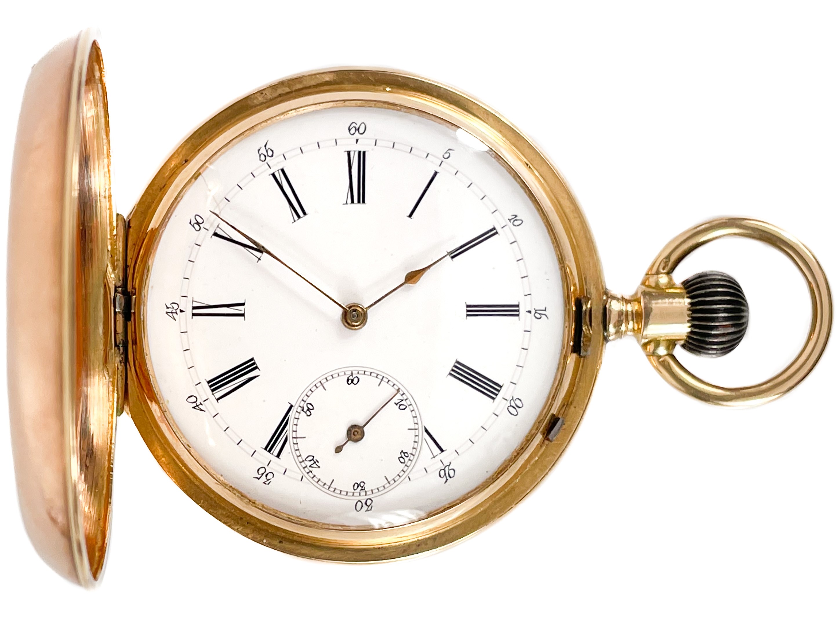 Pocket best sale watch transparent