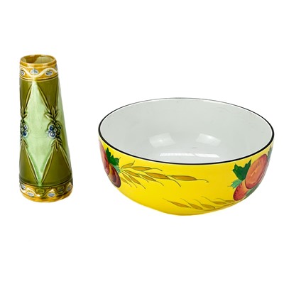 Lot 455 - A Minton Secessionist pottery bowl.