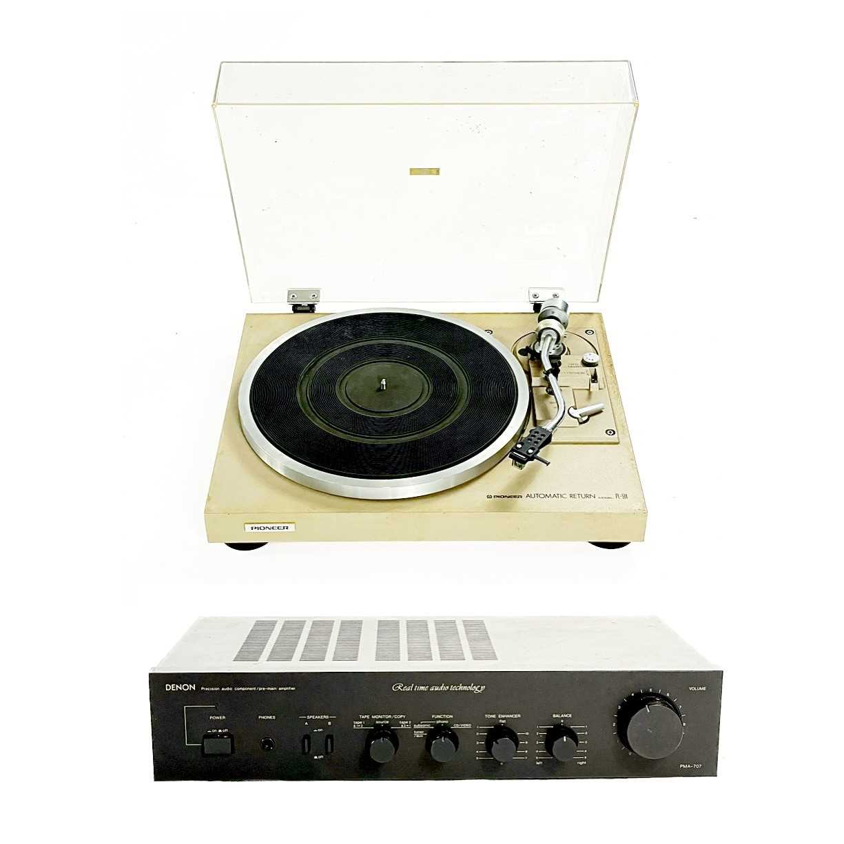 Lot 290 - Pioneer and Denon Hi-Fi.