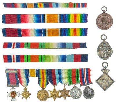 Lot 247 - DSO group of Eight Medals RN