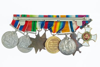 Lot 247 - DSO group of Eight Medals RN