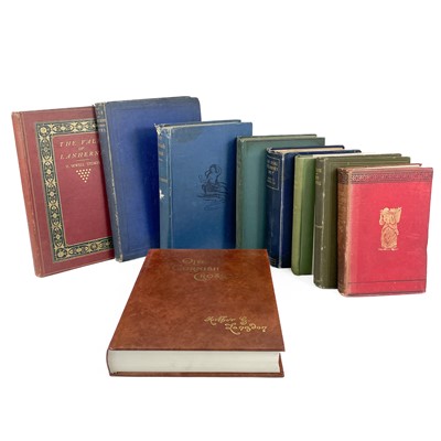 Lot 276 - Nine classic works about Cornwall.