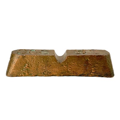 Lot 210 - An 18.5lbs copper ingot from the Cape Copper Company Swansea.