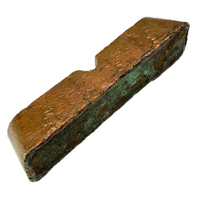 Lot 210 - An 18.5lbs copper ingot from the Cape Copper Company Swansea.