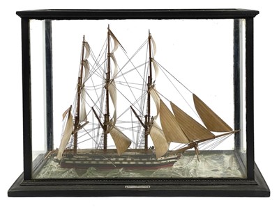 Lot 78 - A scratch built model of the H.M.S Rodney.