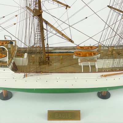 Lot 237 - A fine model of the USCGC Eagle.