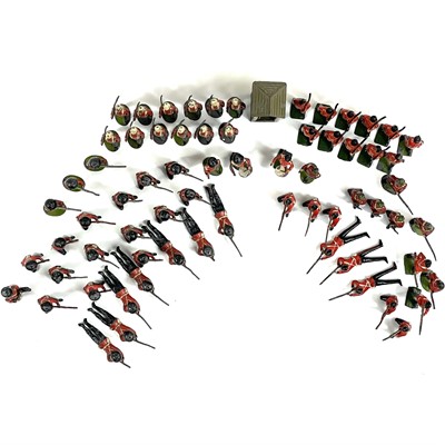 Lot 791 - Lead red coats - Grenadier Guards etc.