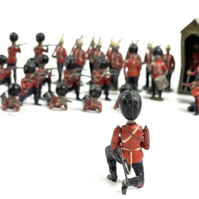 Lot 791 - Lead red coats - Grenadier Guards etc.