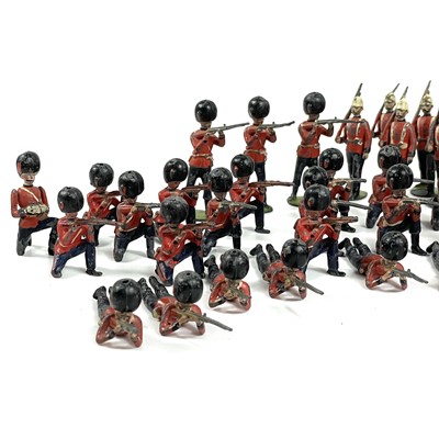 Lot 791 - Lead red coats - Grenadier Guards etc.