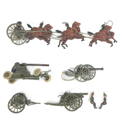 Lot 795 - Lead mounted figures - cavalry etc