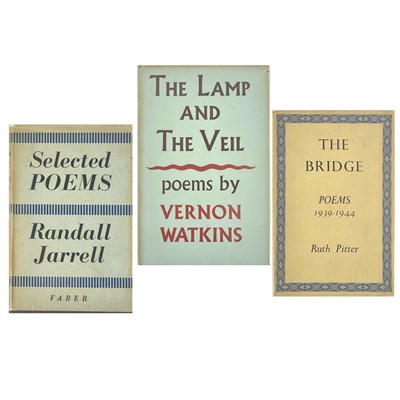 Lot 105 - Three poetry books