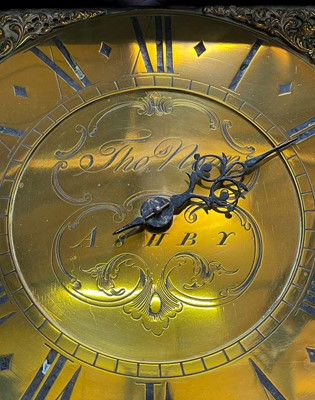 Lot 8 - A George III oak thirty-hour longcase clock by Thos Noon, Ashby.