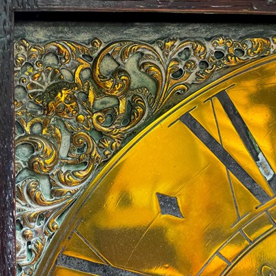 Lot 8 - A George III oak thirty-hour longcase clock by Thos Noon, Ashby.