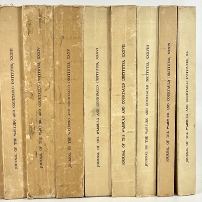 Lot 384 - 'The Journal of the Warburg and Courtauld Institutes'