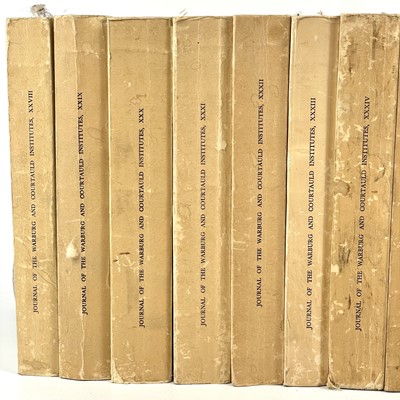 Lot 384 - 'The Journal of the Warburg and Courtauld Institutes'