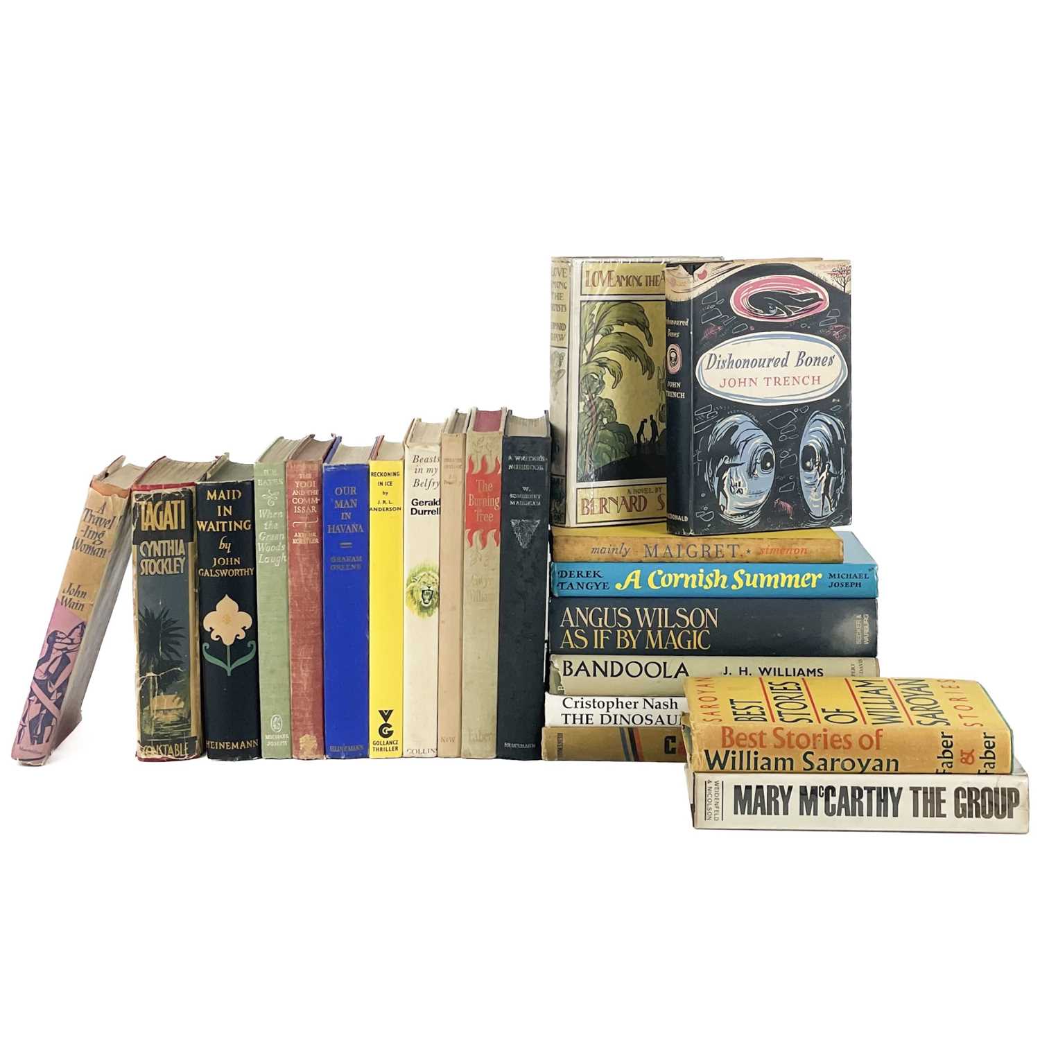 Lot 344 Mid 20th century fiction. Twenty one works.