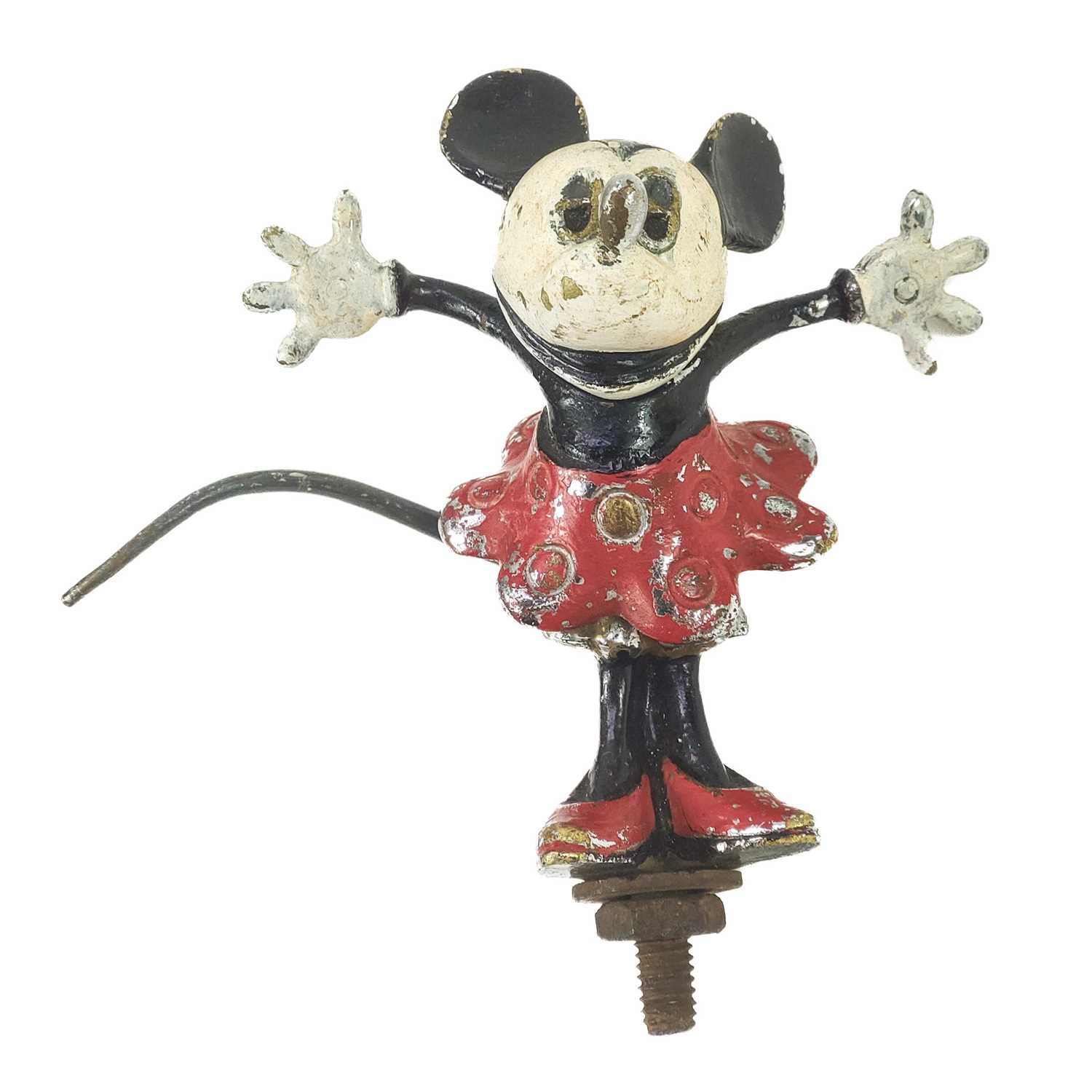 Lot 6 - A rare Minnie Mouse car mascot