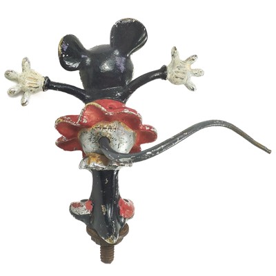 Lot 6 - A rare Minnie Mouse car mascot