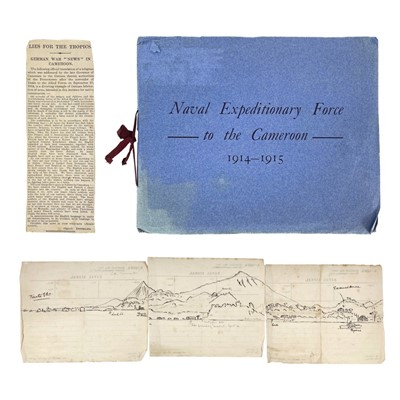 Lot 213 - 'Naval Expeditionary Force to the Cameroon 1914-1915'