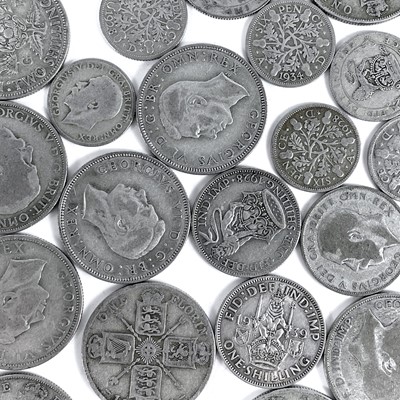 Lot 101 - British pre 1947 silver
