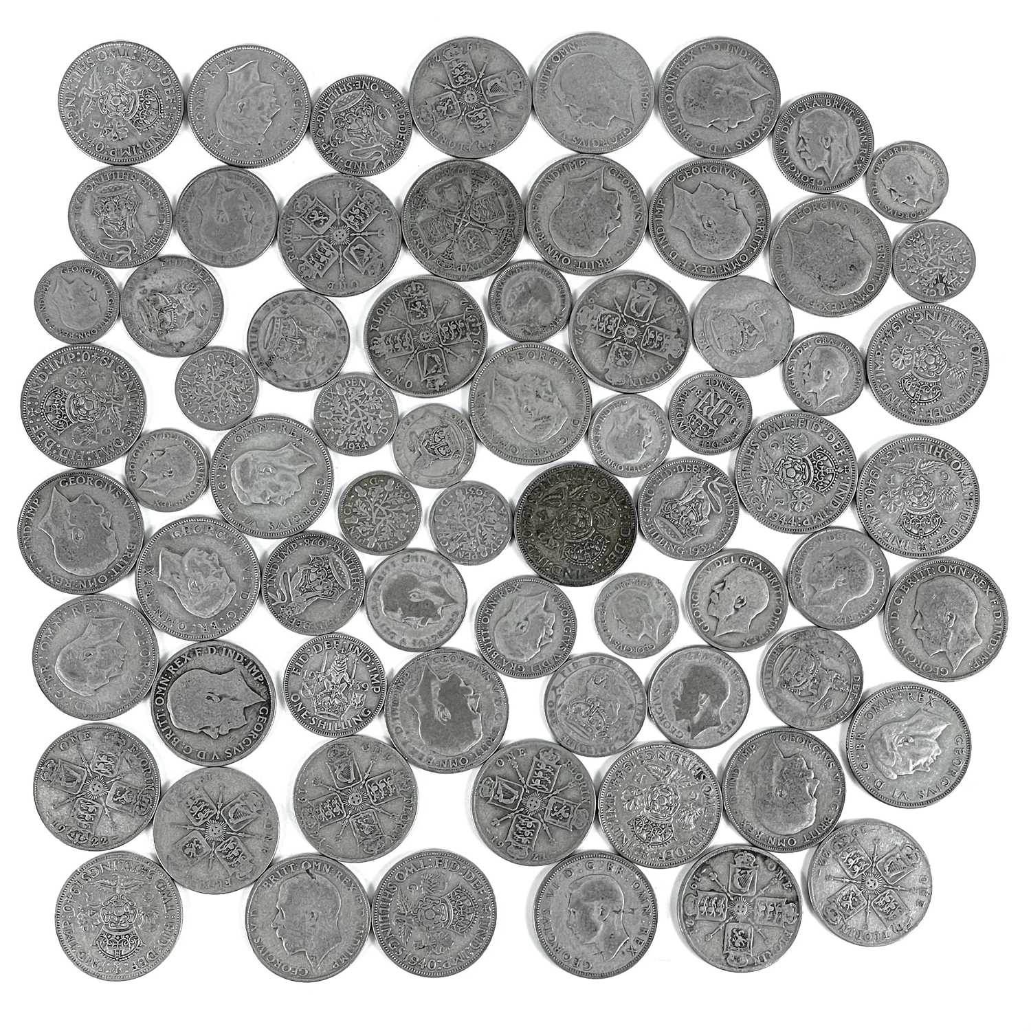 Lot 101 - British pre 1947 silver