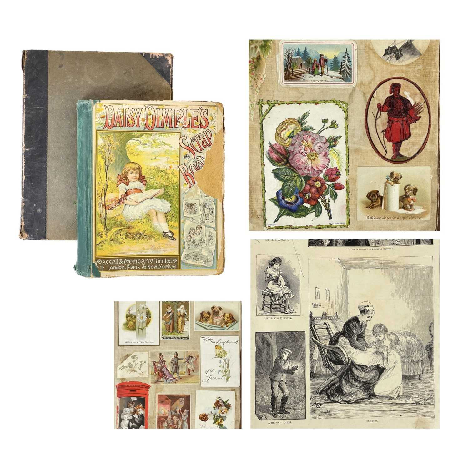 Lot 214 - [TRELAWNY, Rose Mary] Victorian scrapbook, 1879.