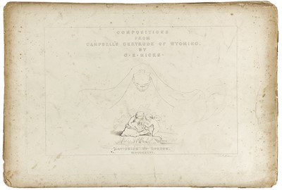 Lot 215 - Compositions From Campbell's Gertrude of Wyoming
