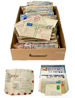 Lot 364 - Stamped Covers - mostly World War 2 censored mail - much India - 700 covers
