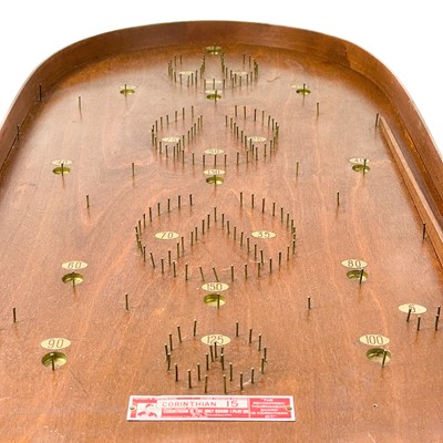 Lot 28 - A Corinthian Bagatelle Games board.