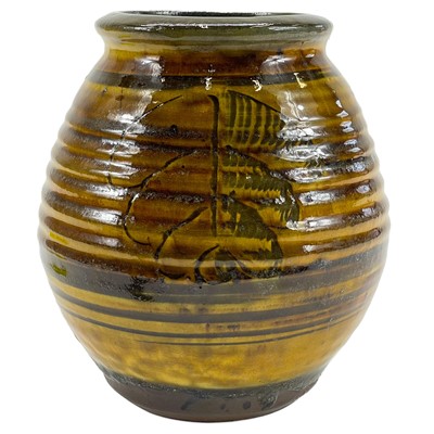 Lot 330 - An early Leach studio pottery vase.