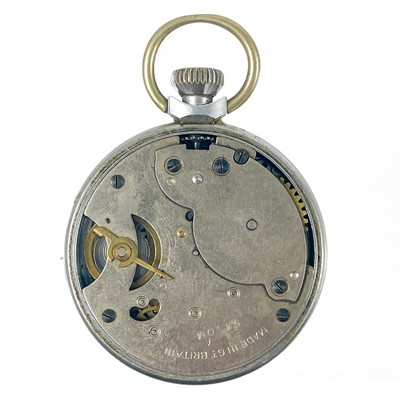 Lot 60 - Three pocket watches and an 8-day travel watch for spares.