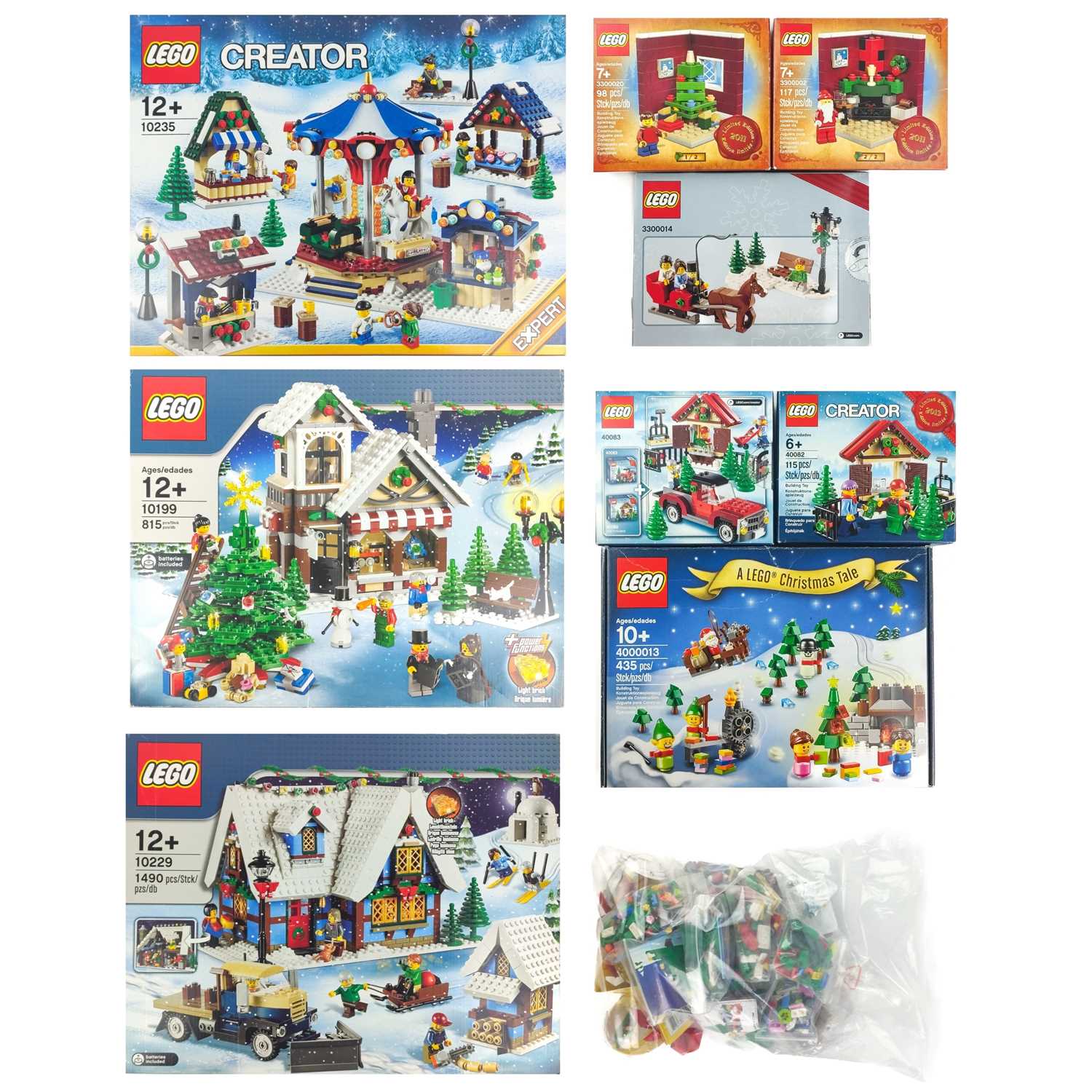 Lot 819 - Lego - Creator / Christmas sets x 3 large and numerous small