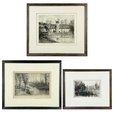 Lot 56 - Three etchings