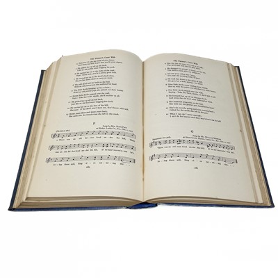 Lot 211 - 'English Folk Songs From The Southern Appalachians', Cecil Sharp.