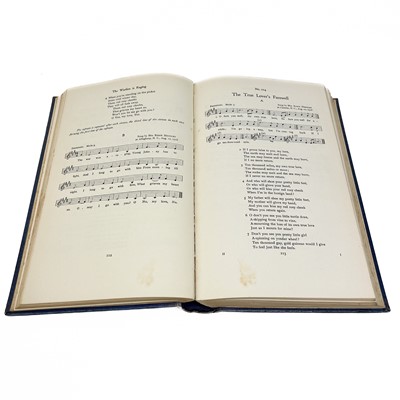 Lot 211 - 'English Folk Songs From The Southern Appalachians', Cecil Sharp.