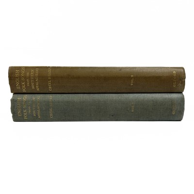 Lot 211 - 'English Folk Songs From The Southern Appalachians', Cecil Sharp.